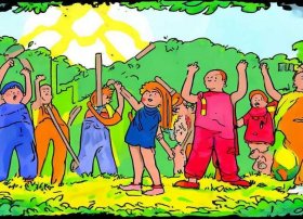 幼儿革命故事图片，幼儿革命故事图片简笔画