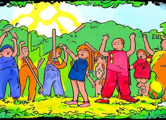 幼儿革命故事图片，幼儿革命故事图片简笔画