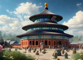 天坛绘本 - 建天坛绘本故事