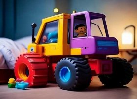 儿童挖土机睡前故事；挖土机睡前故事文字版