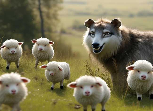 狼和七只小羊故事文字,狼和七只小羊故事文字简短 狼和七只小羊故事文字,狼和七只小羊故事文字简短