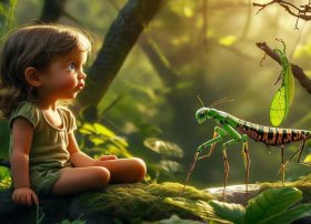 儿童讲故事螳螂捕蝉（螳螂捕蝉幼儿故事）