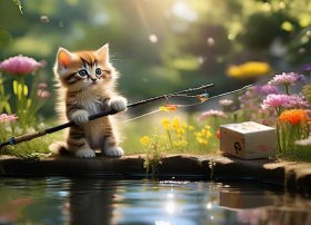 小猫钓鱼的故事故事 小猫钓鱼的故事故事盒VCD