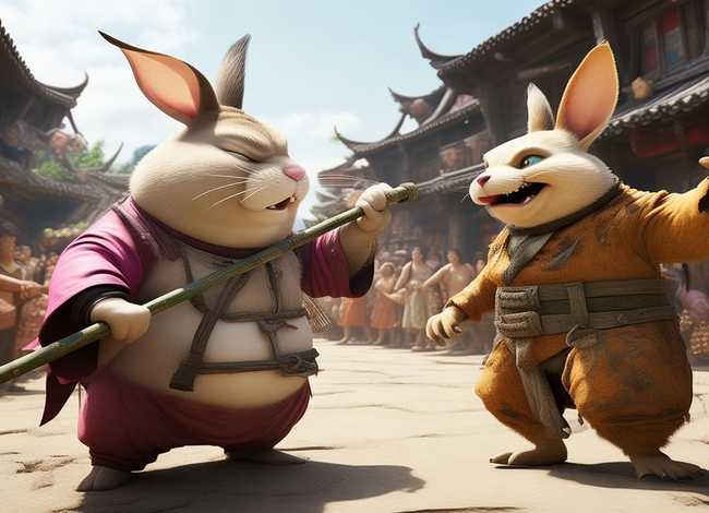 功夫兔与菜包狗的故事，功夫兔与菜包狗的故事内容