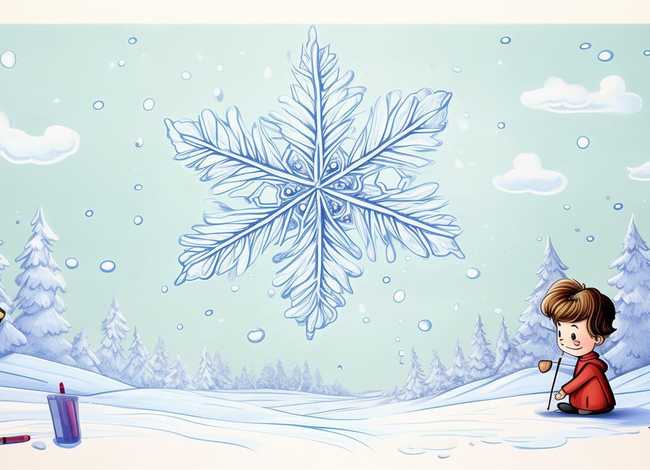 雪花儿童简笔画(雪花儿童简笔画怎么画) 雪花儿童简笔画(雪花儿童简笔画怎么画)