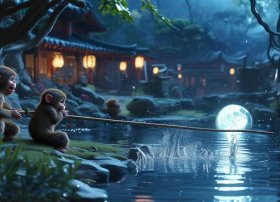 猴子捞月亮的故事视频原版 - 猴子捞月亮的故事视频原版在线观看