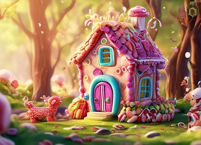 儿童故事绘本《糖果屋》（糖果屋的故事绘本）