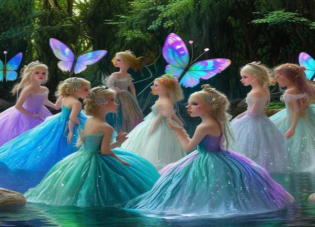 八个蝴蝶公主故事，八个蝴蝶公主故事文字版