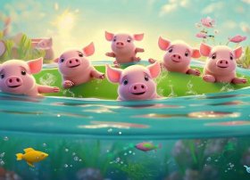 请播放小猪佩奇的故事、请播放小猪佩奇的故事我捞你