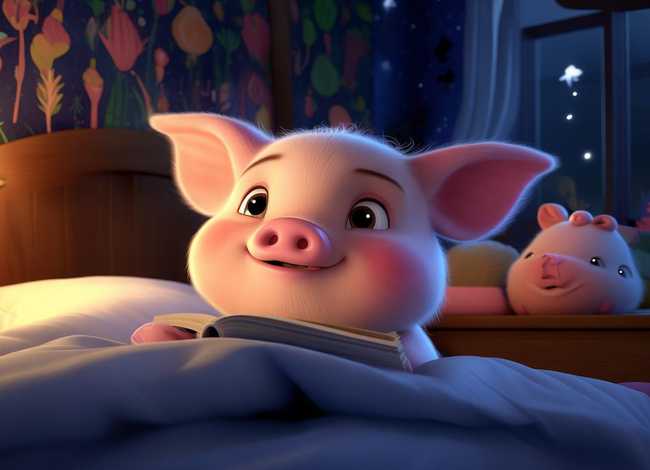 小猪幼儿故事，幼儿睡前故事小猪