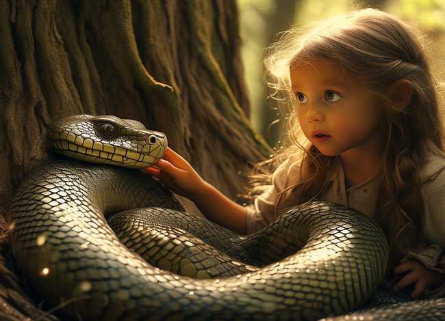 儿童故事蛇报恩 蛇报恩的真实故事