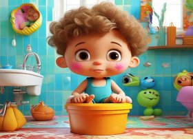 拉粑粑的儿童绘本故事 拉粑粑的故事绘本教案