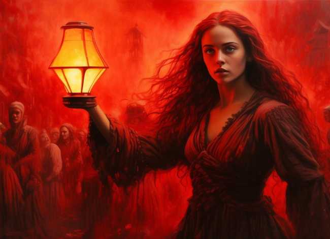 红色故事的画（关于红色故事的画）