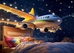 飞机故事幼儿睡前故事文字 睡前故事 飞机