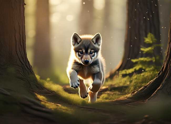 儿童狼故事完整版 - 狼的幼儿故事 儿童狼故事完整版 - 狼的幼儿故事