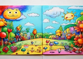 幼儿绘画本制作故事书；幼儿绘画本制作故事书图片