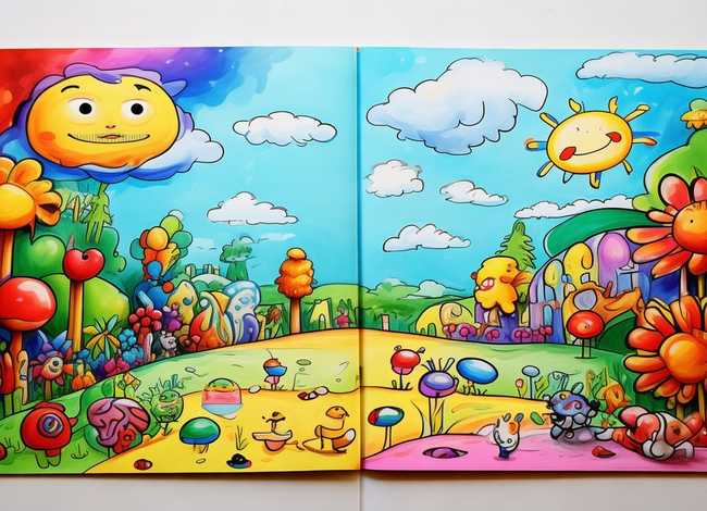 幼儿绘画本制作故事书；幼儿绘画本制作故事书图片