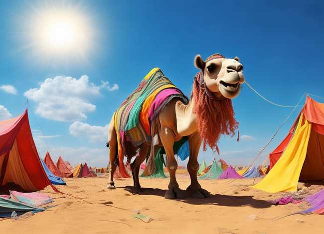 儿童故事精选骆驼抢帐篷；骆驼抢帐篷的故事