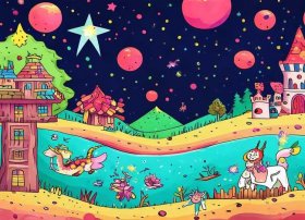 儿童简笔画绘本故事6幅图 - 幼儿绘本简笔画故事集6张