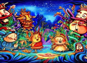 民间故事插图图片简笔画、民间故事插图图片简笔画大全