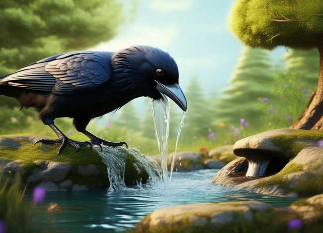 儿童乌鸦喝水的童话故事大全,少儿故事乌鸦喝水 儿童乌鸦喝水的童话故事大全,少儿故事乌鸦喝水