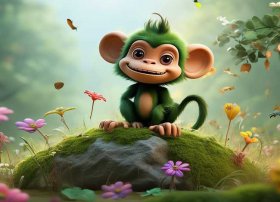 故事糊涂的小猴，糊涂的小猴子故事