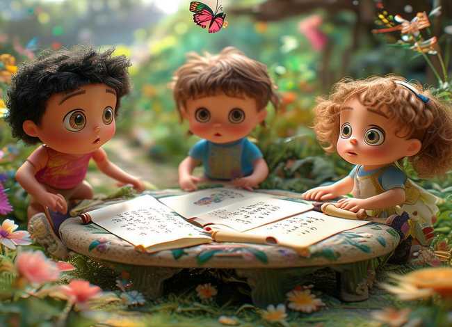 儿童自创古诗三首 幼儿自创古诗