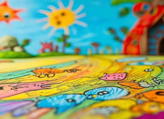 儿童自制故事画 - 幼儿自制绘画故事简单画