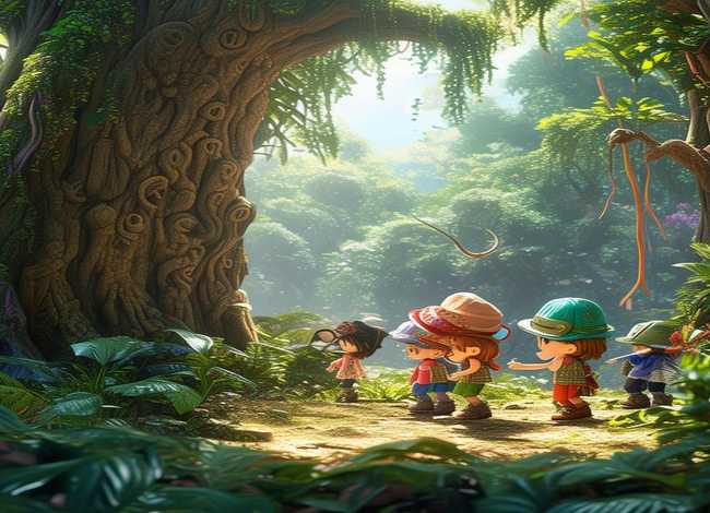 丛林探险儿童故事,丛林探险幼儿故事 丛林探险儿童故事,丛林探险幼儿故事