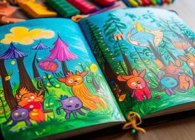 儿童手绘故事书制作 幼儿手绘书制作故事