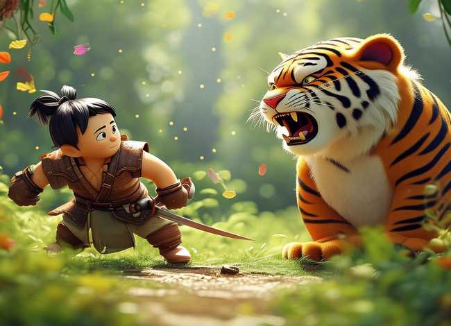 幼儿故事武松打虎视频（幼儿故事武松打虎视频播放）