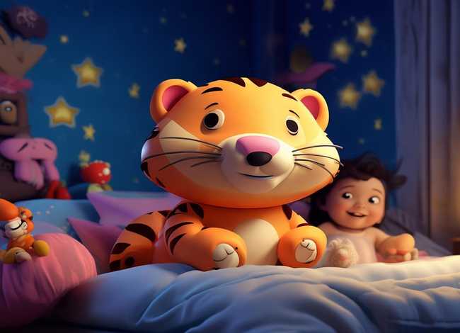 3-6岁幼儿睡前橘子老虎故事、睡前故事橘子老虎的故事