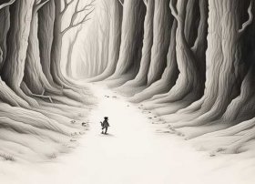 给文学故事配插图简笔画，给文学故事配插图简笔画简单