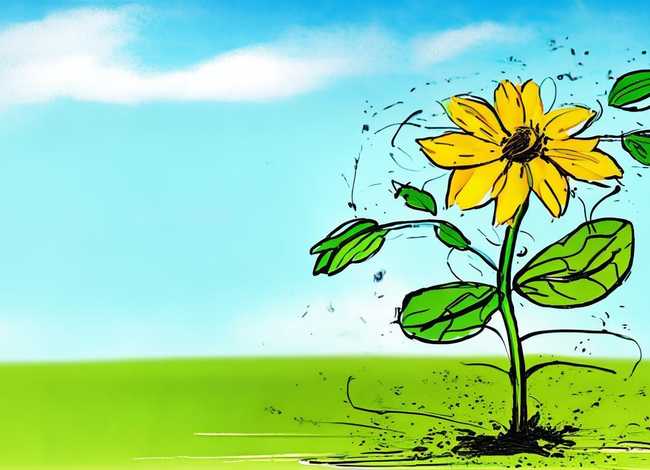 儿童植物简笔画 - 儿童植物简笔画步骤图