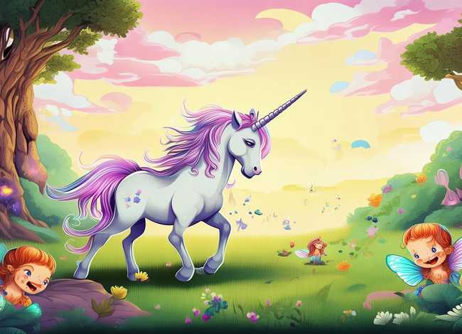 儿童神话故事插图 儿童神话图片