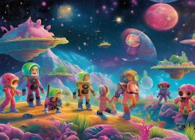 太空的儿童简短小故事，少儿太空故事