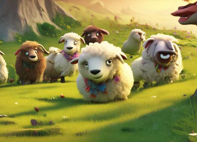 儿童故事七只小羊（少儿故事七只小羊）