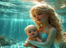 儿童美人鱼的故事；美人鱼的幼儿故事