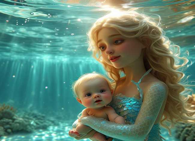 儿童美人鱼的故事;美人鱼的幼儿故事 儿童美人鱼的故事;美人鱼的幼儿故事