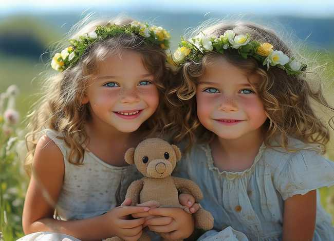 姐妹情深儿童故事，关于姐妹情深的小故事