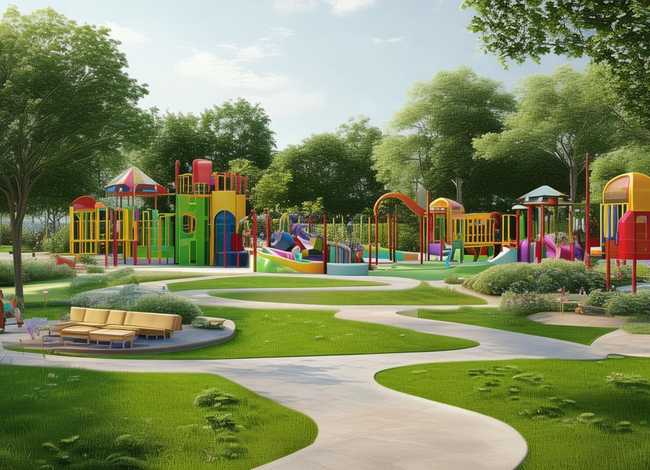 儿童老年人活动场地是否算能计入绿地面积；老年人活动场地设计原则