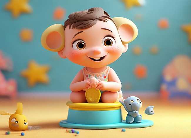 儿童拉粑粑的绘本故事 - 宝宝成长故事绘本1-拉粑粑书籍