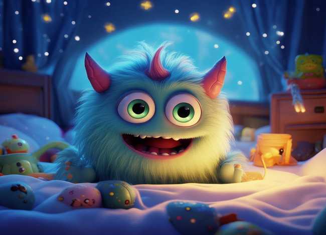 儿童益智早教故事小怪物；小怪物的故事睡前故事