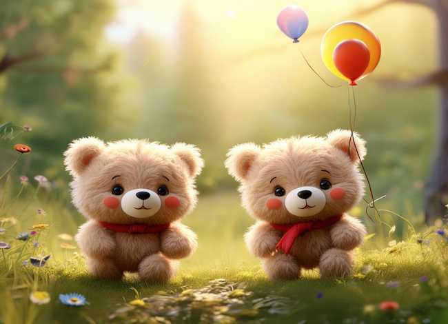 四岁幼儿故事；四岁幼儿故事两只小熊