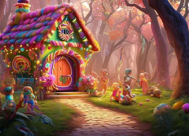 糖果屋有声故事(糖果屋的故事文字完整版) 糖果屋有声故事(糖果屋的故事文字完整版)