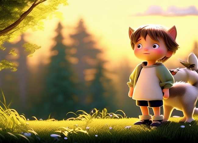 儿童睡前故事狼来了图片；睡前故事幼儿故事大全狼来了文字