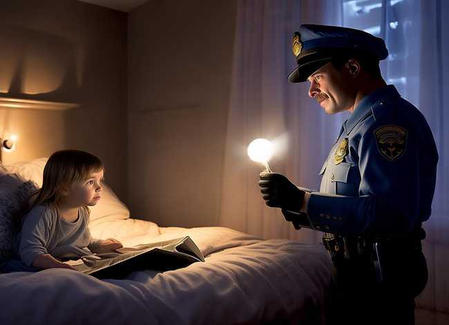 儿童睡前故事警察抓小偷的故事、睡前故事警察抓小偷在线听