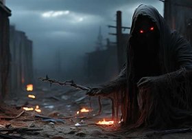 儿童故事新黑猫警长废墟里的恶魔；新黑猫警长之废墟里的恶魔