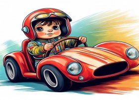 赛车儿童简笔画 - 赛车儿童简笔画图片大全