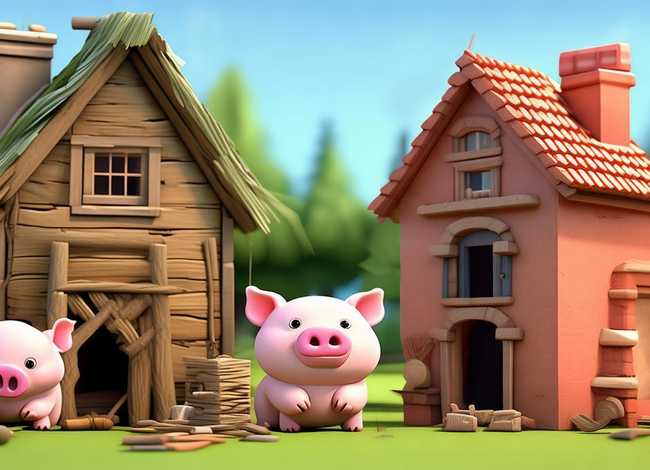 三只小猪的故事视频、三只小猪的故事视频比赛视频